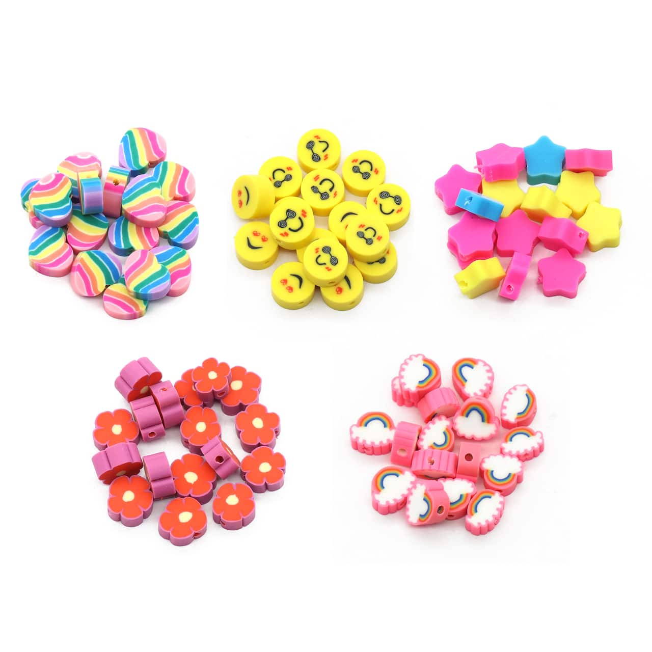 12 Pack: Characters Clay Bead Sample Pack by Creatology™